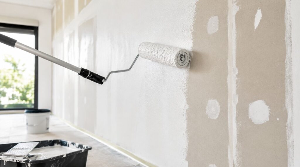 appliquer sous couche peinture